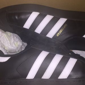 Adidas Superstar blk/whte/gld